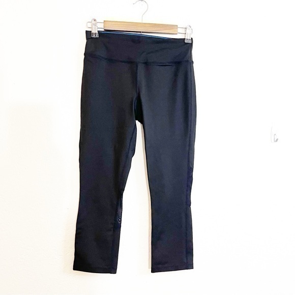 Calvin Klein Performance Activewear Capri Leggings Women Size Small Black - Picture 1 of 11